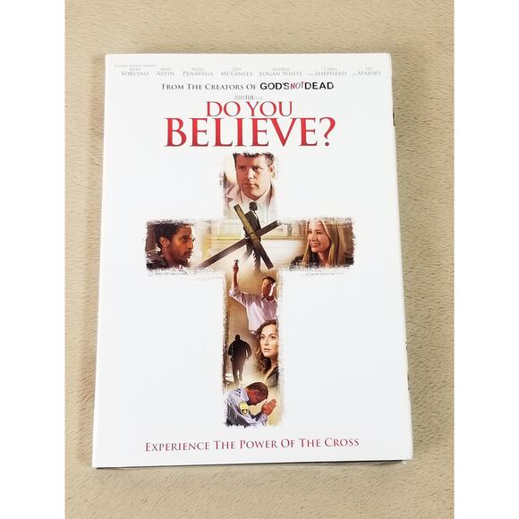 Do you believe? DVD NEW Sealed Movie Video 2015 PureFlix Sean Astin Mira Sorvino - Picture 1 of 11